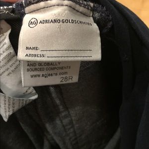 AG full panel skinny maternity jeans